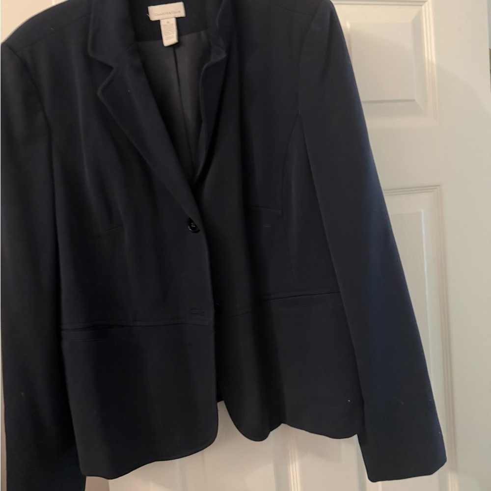 Charter Club Navy Women's Blazer